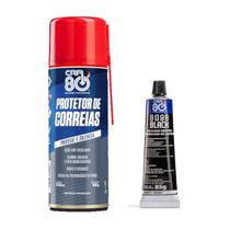 Kit Protetor De Correia Spray E Cola Forma Junta Car80 Kit Protetor De Correia Spray E Cola Forma Junta Car80