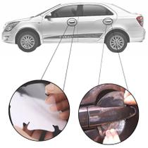 Kit Protetor de Maçaneta Película Adesivo Incolor Original Chevrolet Cobalt 2011 12 13 14 15 16 17 18 19 4 Peças Protege contra Riscos de Unhas Kit Protetor de Maçaneta Película Adesivo Incolor Original Chevrolet Cobalt 2011 12 13 14 15 16 17 18 19 4 Peças Protege contra Riscos de Unhas