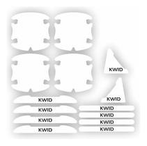 Kit Protetor De Maçaneta Transparente Kwid Outsider 2023 Kit Protetor De Maçaneta Transparente Kwid Outsider 2023