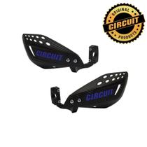 Kit Protetor de mão Off Road/Super Motard universal Vector Carbon/Azul Circuit - PM061-2D4