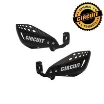 Kit Protetor de mão Off Road/Super Motard universal Vector Carbon/Branco Circuit - PM061-2D2