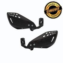 Kit Protetor de mão Off Road/Super Motard universal Vector Carbon/Preto Circuit - PM061-2D1