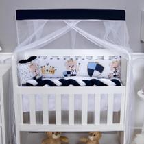 Kit Protetor de Mini Berço Menino e Menina Safari 08 Pçs e Outros Modelos Com Trança e Lateral - 254 Kit Protetor de Mini Berço Menino e Menina Safari 08 Pçs e Outros Modelos Com Trança e Lateral - 254