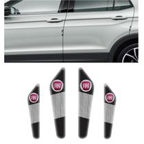 Kit Protetor De Porta Externo Resinado Fiat