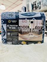 Kit Protetor de Sofá - 2 e 3 Lugares