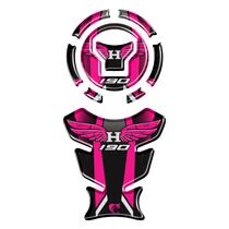 KIT PROTETOR DE TANQUE ADESIVO MOTO HONDA XRE 190cc 2025/26 ROSA