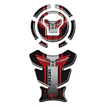 KIT PROTETOR DE TANQUE ADESIVO MOTO HONDA XRE 190cc 300cc 2025/26 Cinza e Vermelho KIT PROTETOR DE TANQUE ADESIVO MOTO HONDA XRE 190cc 300cc 2025/26 Cinza e Vermelho