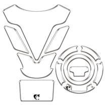 Kit Protetor de Tanque + Bocal Resinado Yamaha Factor DX 2025/2026 Transparente Kit Protetor de Tanque + Bocal Resinado Yamaha Factor DX 2025/2026 Transparente