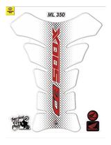 Kit Protetor De Tanque Cb500x Transparente Resinado