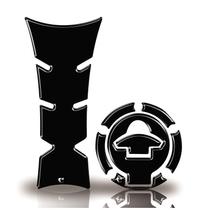 Kit Protetor De Tanque E Bocal Moto Yamaha Preto Acima 2018