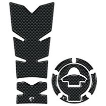 Kit Protetor de Tanque e Bocal Resinado 3D Yamaha Fazer FZ25 2025/2026 CARBONO Kit Protetor de Tanque e Bocal Resinado 3D Yamaha Fazer FZ25 2025/2026 CARBONO