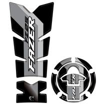 Kit Protetor de Tanque e Bocal Resinado 3D Yamaha Fazer FZ25 2025/2026 Kit Protetor de Tanque e Bocal Resinado 3D Yamaha Fazer FZ25 2025/2026