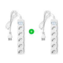 Kit Protetor Eletrônico Inteligente Intelbras EWS 305 Branco - 2 unidades Kit Protetor Eletrônico Inteligente Intelbras EWS 305 Branco - 2 unidades