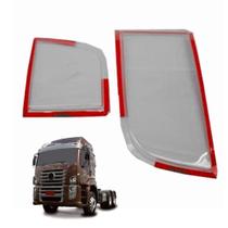 Kit Protetor Farol + Seta VW Constellation Cavalo (04 Peças)