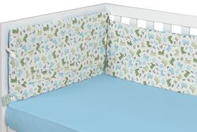 Kit Protetor Lateral De Berço + Lençol Avulso Com Elástico - Malha 100% Algodão Anti Alérgica Kit Protetor Lateral De Berço + Lençol Avulso Com Elástico - Malha 100% Algodão Anti Alérgica