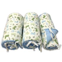 Kit Protetor Lateral De Berço Sul Brasil 3 Peças Estampados Kit Protetor Lateral De Berço Sul Brasil 3 Peças Estampados