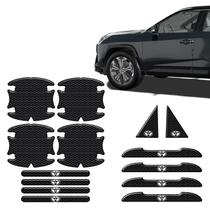 Kit Protetor Maçaneta Fibra de Carbono Toyota Resinado Kit Protetor Maçaneta Fibra de Carbono Toyota Resinado