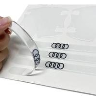 Kit Protetor Maçaneta Silicone Incolor Todos Carros Audi