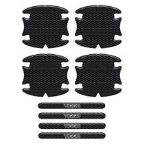 Kit Protetor Maçaneta Tiggo 2 3x Carbono Preto Resinado Kit Protetor Maçaneta Tiggo 2 3x Carbono Preto Resinado