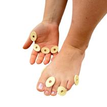 Kit Protetor Para Os Pés Mãos Anti Atrito Dores Calos Bolha Kit Protetor Para Os Pés Mãos Anti Atrito Dores Calos Bolha