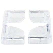 Kit Protetor Quina Mesa Transparente Silicone Maci Absorve Segurança Bebê Universal 4UN - Startools