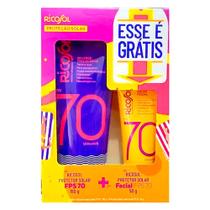 Kit Protetor Ricosol FPS70 Facial 50g Corporal 180g