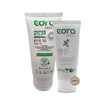 Kit Protetor Solar 100% Físico + BB Cream - COR 01