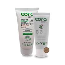 Kit Protetor Solar 100% Físico + BB Cream - Daiani Lize - COR 04