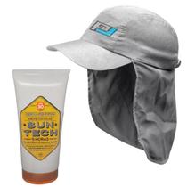 Kit protetor solar 30fps 180g + boné extensivo p/ proteção solar Kit protetor solar 30fps 180g + boné extensivo p/ proteção solar