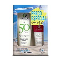 Kit Protetor Solar Anasol Oil Free Fps50 200g+60g - Dahuer