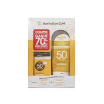 Kit Protetor Solar Australian Gold Corporal 200gr + Facial 50gr Fps50