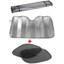 Kit Protetor Solar Carro 1 Para-brisas + 2 Laterais Topa Sol