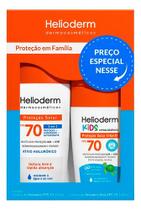 Kit Protetor Solar Corporal Fps 70 + Kids 120ml Helioderm Kit Protetor Solar Corporal Fps 70 + Kids 120ml Helioderm