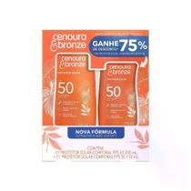 Kit Protetor Solar Corporal Fps50 Cenoura E Bronze 310G