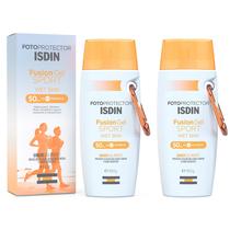 Kit Protetor Solar Corporal Isdin Fusion Gel Sport Skin 50