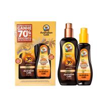 Kit Protetor Solar e Acelerador de Bronzeado Australian Gold Kit Protetor Solar e Acelerador de Bronzeado Australian Gold