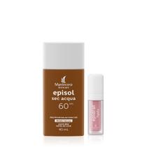 Kit Protetor Solar Episol Sec Acqua Médio Escuro & Lip Oil Sem cor Kit Protetor Solar Episol Sec Acqua Médio Escuro & Lip Oil Sem cor
