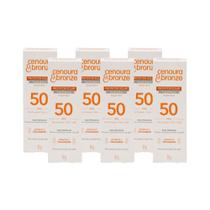 Kit Protetor Solar Facial FPS 50 Cenoura e Bronze 50g - 6un Kit Protetor Solar Facial FPS 50 Cenoura e Bronze 50g - 6un