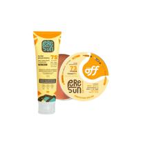 Kit Protetor Solar Facial Puresun Dia A Dia 75+ 50G E