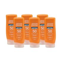 Kit Protetor Solar FPS 50 Cenoura e Bronze 200ml - 6un Kit Protetor Solar FPS 50 Cenoura e Bronze 200ml - 6un