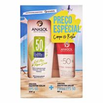 Kit Protetor Solar FPS 50 Corporal + Facial - Anasol