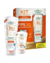 Kit Protetor Solar Fps30 Corporal E Facial Flores E Vegetais