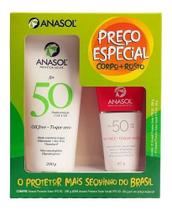 Kit Protetor Solar Fps50 Anasol Corpo & Rosto Preço Especial