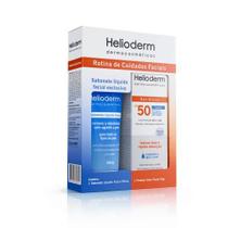 Kit Protetor Solar Helioderm Facial + Sabonete Liquido