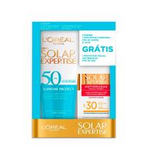 Kit Protetor Solar L'Oréal FPS50 200ml+ Protetor Facial FPS30 25G - loreal