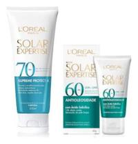 Kit Protetor Solar Loréal Paris Fps70 200ml + Facial