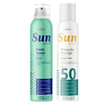 Kit Protetor Solar + Pós Sol Sun Prime 150ml My Health