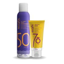 Kit Protetor Solar Ricosol FPS50 Aerosol 120G + Protetor Facial Ricosol FPS70 50G Kit Protetor Solar Ricosol FPS50 Aerosol 120G + Protetor Facial Ricosol FPS70 50G