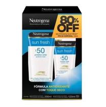 Kit Protetor Solar Sun Fresh 200ml + 120ml - Neutrogena