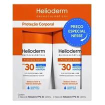 Kit Protetor Solar Suncare Fps 30 120ml Helioderm - 2 Und